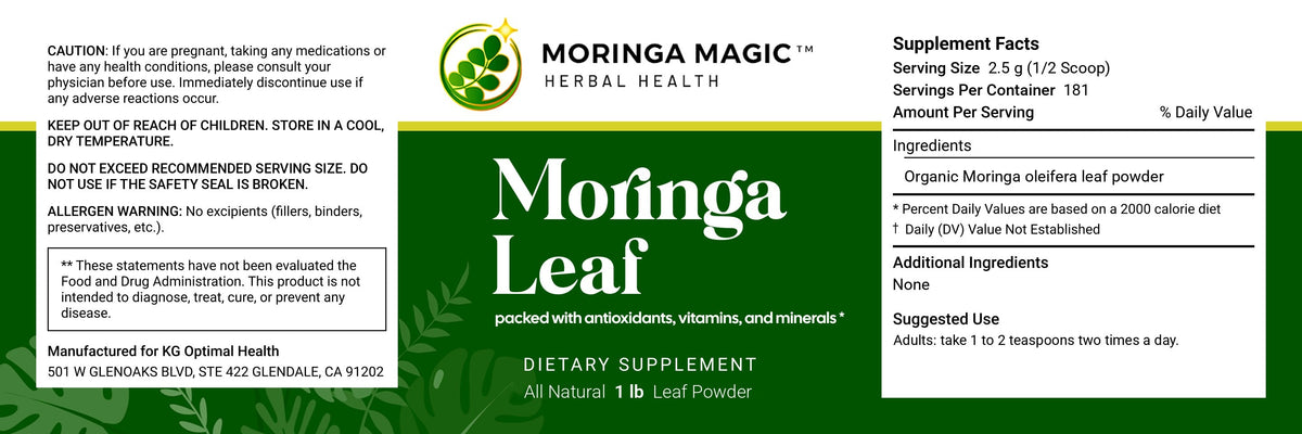 Moringa Powder 1LB